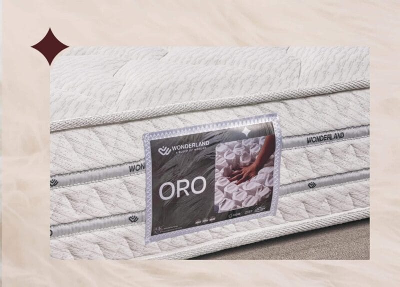 ORO Pocket Spring Mattress 22cm – Superior Back Support | H&F