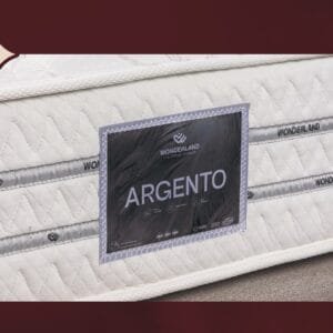 ARGENTO Bonnell Spring Mattress 27cm – مرتبة سوست متصلة فاخرة وراحة متوازنة | Hard & Fluffy