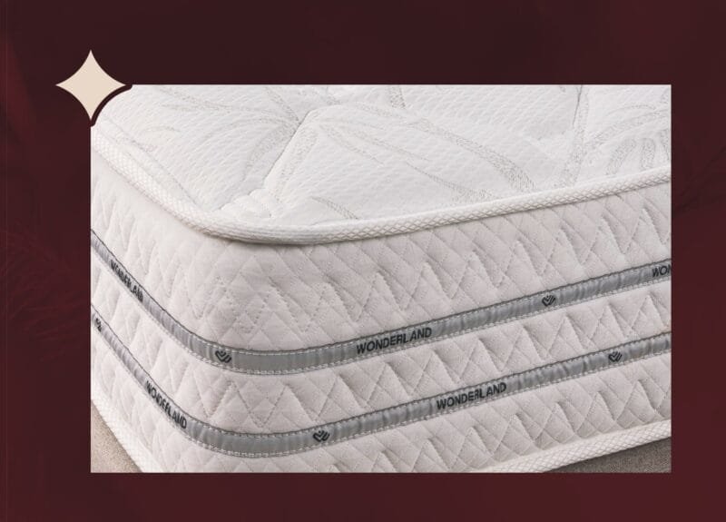 ARGENTO Bonnell Spring Mattress 27cm – مرتبة سوست متصلة فاخرة وراحة متوازنة | Hard & Fluffy
