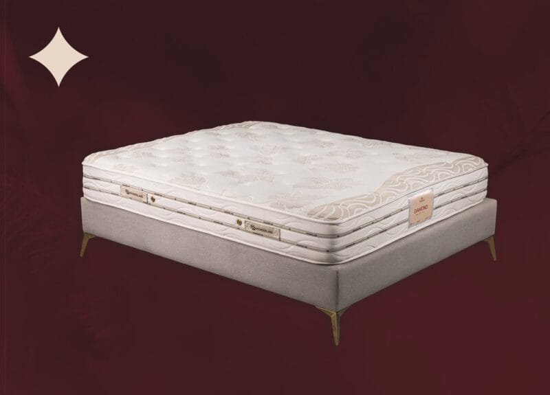 Diamond 25cm Memory Foam Pocket Spring Mattress – Perfect Comfort & Luxury Sleep | H&F