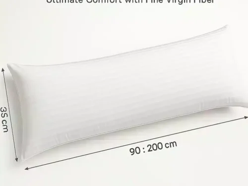 long Microfiber pillow Long Microfiber Pillow filled with fine virgin fiber – Hard and Fluffy