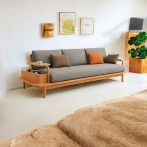 Aurora Haven Sofa 2.4 M – Luxurious Comfort and Premium Linen | ركنة أورورا هافن | Hard and Fluffy