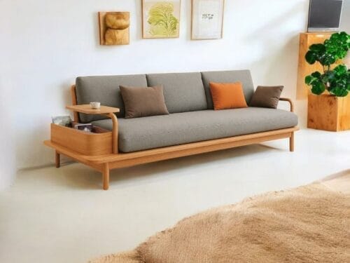 Aurora Haven Sofa 2.4 M – Luxurious Comfort and Premium Linen | ركنة أورورا هافن | Hard and Fluffy
