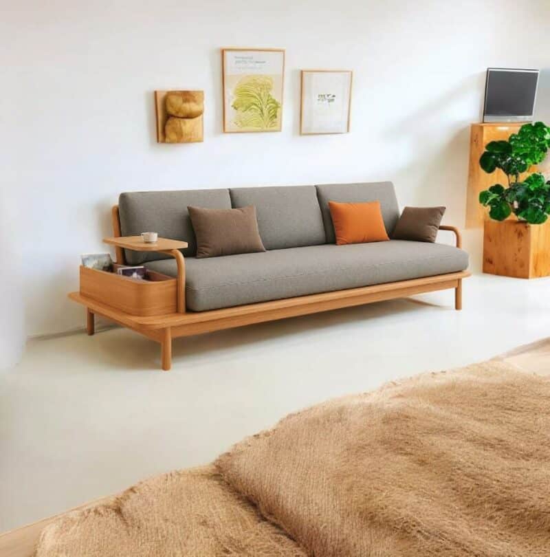 Aurora Haven Sofa 2.4 M – Luxurious Comfort and Premium Linen | ركنة أورورا هافن | Hard and Fluffy