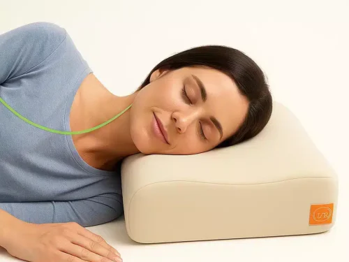 Long Memory foam contor Pillow 3 Long Memory Foam Contour Pillow - front view