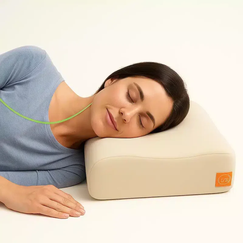 Long Memory foam contor Pillow 3 Long Memory Foam Contour Pillow - front view