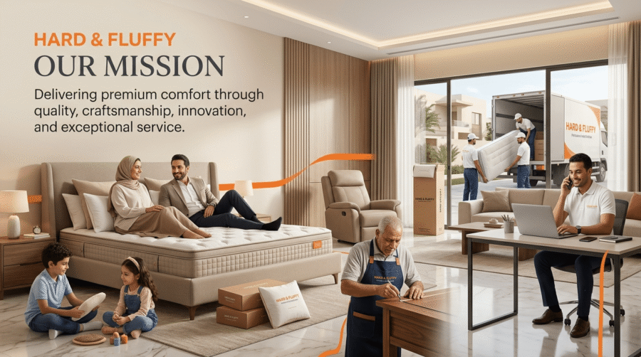 Hard & Fluffy Egypt mission and home comfort product solutions